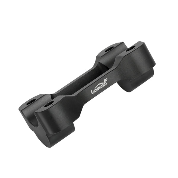 LOBOO Handlebar Risers for Honda CB500X (2019-on) / NX400 (2024-on) – 0.78 in CNC Aluminum Bar Riser Kit, Black Anodized Finish