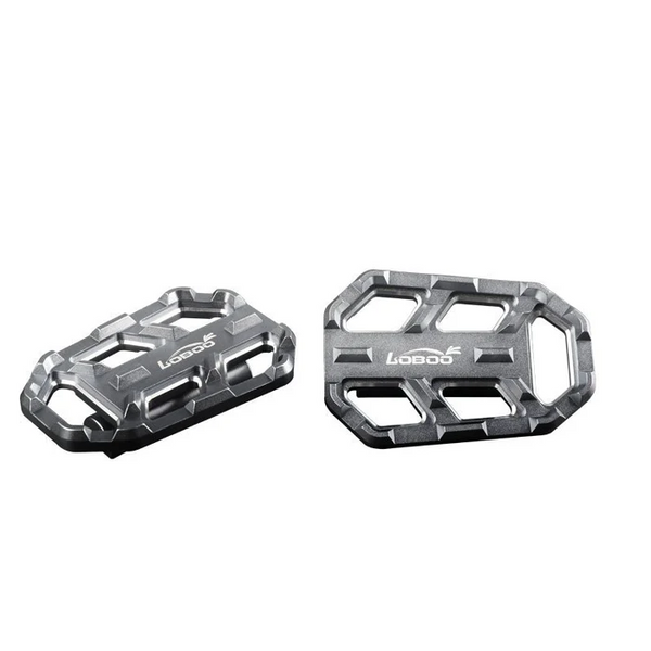 LOBOO Wide Foot Pegs for BMW GS Series – CNC Aluminum