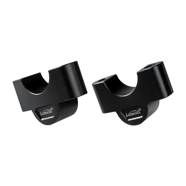 LOBOO Handlebar Risers for Aprilia Tuareg 660 (2022-on) – CNC Aluminum 0.98 in Bar Riser Kit, Black Anodized Finish