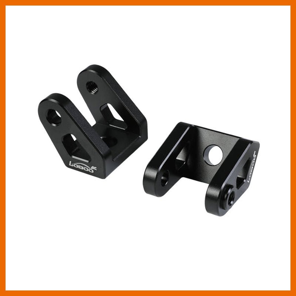 Universal Rotatable Auxiliary Lights Mount – CNC Aluminum, Non-Destructive Install, for Adventure & Touring Bikes