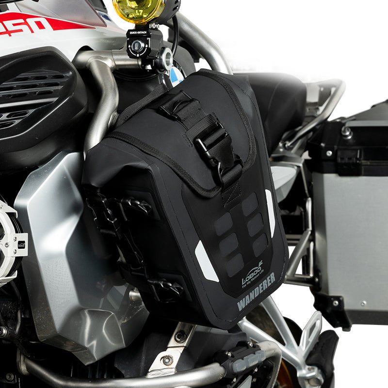 LOBOO Wanderer 6L Inflatable Motorcycle Crash Bar Bags – Waterproof TP