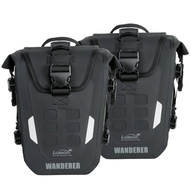 LOBOO Wanderer 6L Inflatable Motorcycle Crash Bar Bags – Waterproof TP